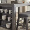Signature Design by Ashley Caitbrook Rustic Counter Height D...