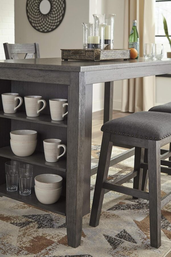Signature Design by Ashley Caitbrook Rustic Counter Height D...