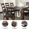 Signature Design by Ashley Coviar 6 Piece Dining Set, Includ...