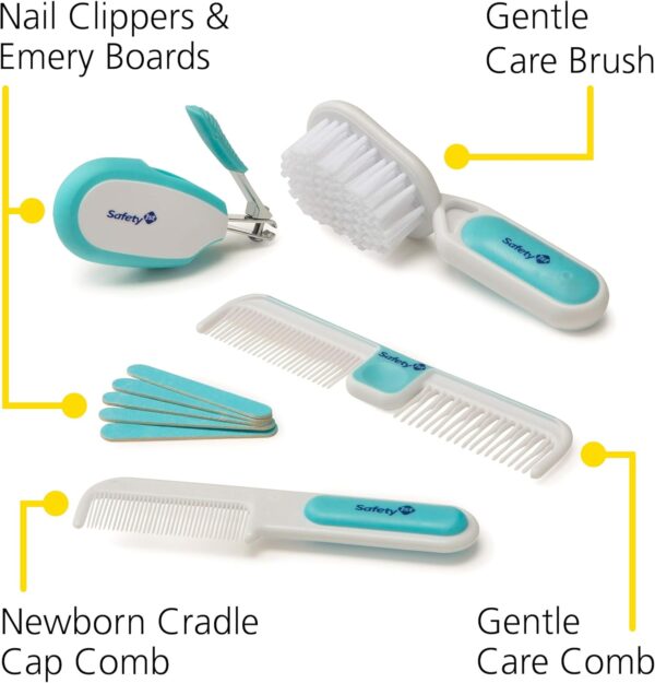 Safety 1st Deluxe Baby Healthcare and Grooming Kit, Arctic B...