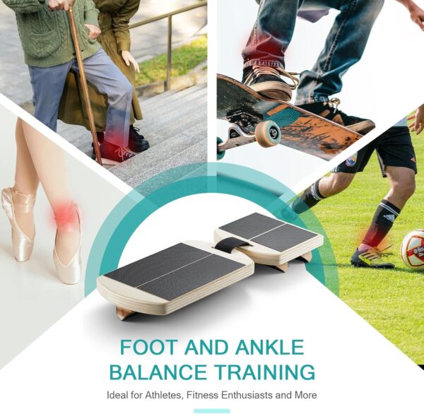 Ankle Foot Strengthener, Sprain Exerciser, Single Leg Balanc...