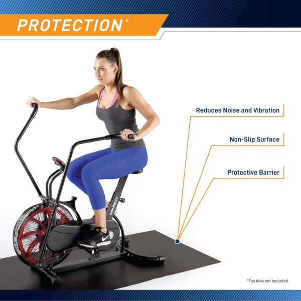 Marcy Fitness Equipment Mat and Floor Protector Compatible f...
