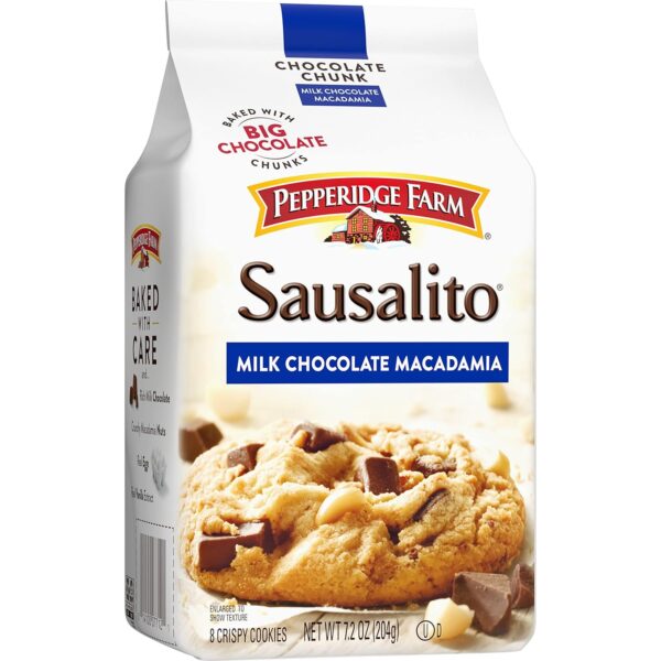 Pepperidge Farm Sausalito Crispy Milk Chocolate Macadamia Nu...