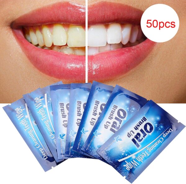 Lingettes Anti Tache Dent,Brush Ups Baby Teeth Wipes Oral Up...