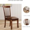 Signature Design by Ashley D199-01 Dining-Chair, 2 count, Li...
