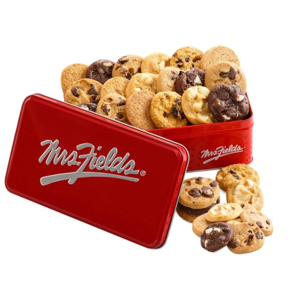 Mrs. Fields - 30 Nibblers Signature Cookie Tin - 30 Nibblers...