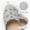 Shupua Women's Comfortable Dress Shoes Ballet Flats Slip On ...