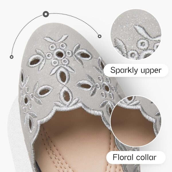 Shupua Women's Comfortable Dress Shoes Ballet Flats Slip On ...