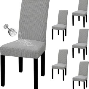 Easy-Going 100% Waterproof Dining Room Chair Cover Set of 6,...