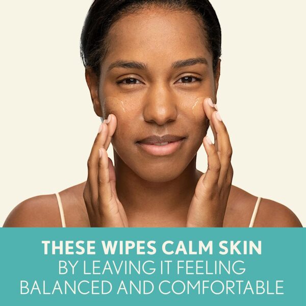 Aveeno Calm + Restore Unscented Makeup Remover Face Wipes, F...