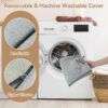 HOMBYS Kitchen Chair Back Cushion & Seat Cushion, Dining Roo...