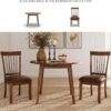 Signature Design by Ashley Berringer Dining Room Round Drop ...