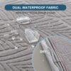 Waterproof Stretch Seat Covers,Dining Room Chair for 4 Set R...