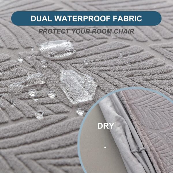 Waterproof Stretch Seat Covers,Dining Room Chair for 4 Set R...