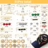AIERSA Hat Pins Charms for Women, 36pcs Pearl Shoe Lace Char...