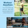Resistance Bands for Working Out, Physical Therapy Bands, La...