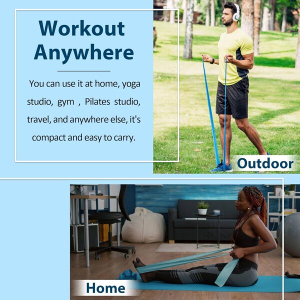 Resistance Bands for Working Out, Physical Therapy Bands, La...