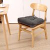RACE LEAF Indoor Chair Cushions 4 Pack, Tufted Memory Foam D...
