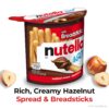 Nutella & GO! Bulk 24 Pack, Hazelnut and Cocoa Spread with B...