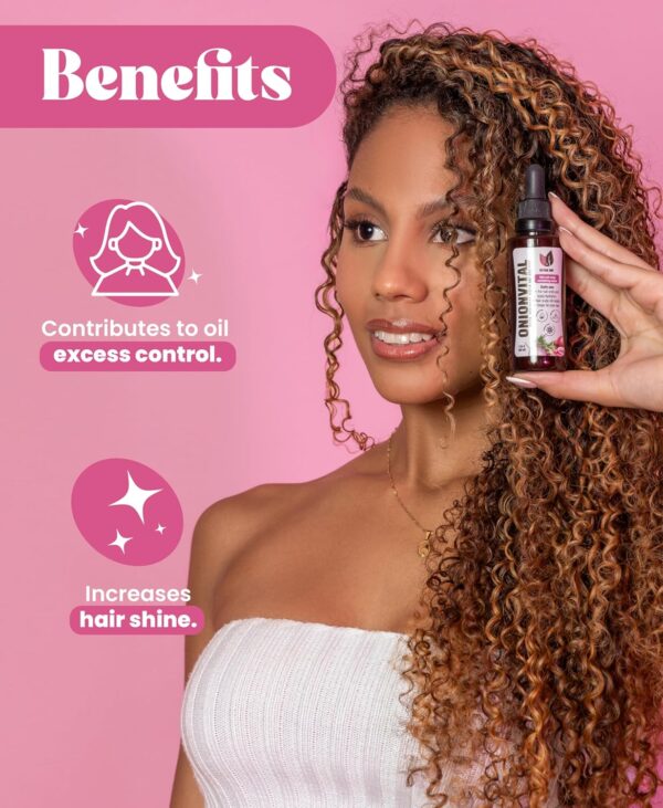 Onionvital Hair Serum with Onion, Rosemary, Biotin & Arginin...