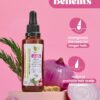 Onionvital Hair Serum with Onion, Rosemary, Biotin & Arginin...
