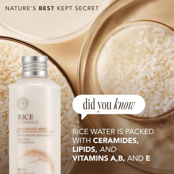 The Face Shop Rice Ceramide Moisturizing Emulsion - Rice Ext...