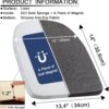 BUYUE Friendly Woven Fabric 14x14 Magnetic Cushions for Meta...