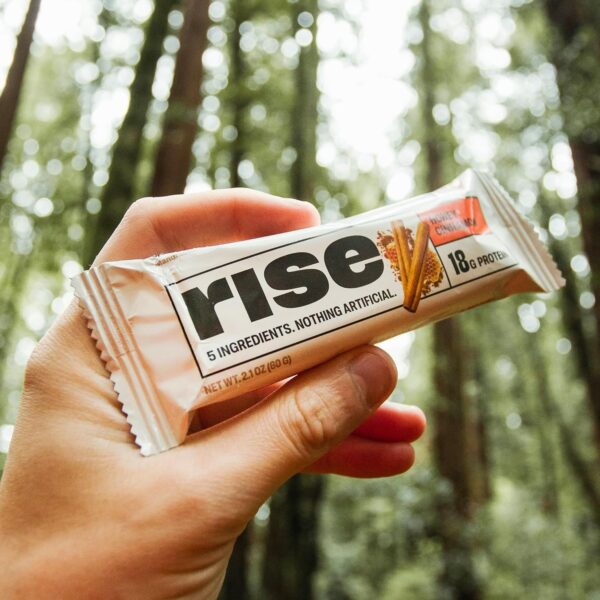 Rise Whey Protein Bars - Honey Cinnamon | Breakfast Bar & Pr...