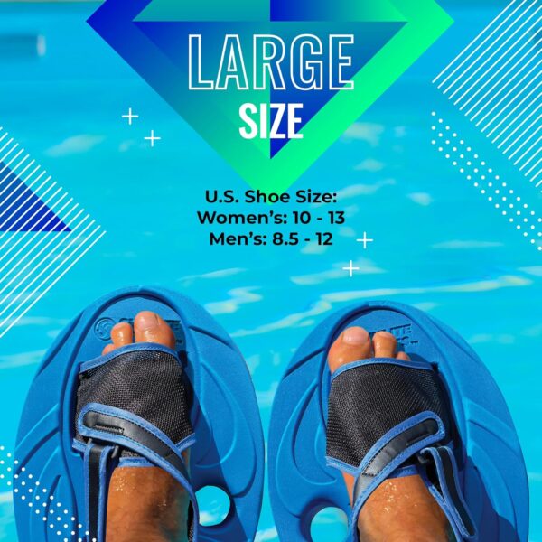 Sunlite Sports Aqua Trainer 2-in-1 Resistance Hand and Feet ...