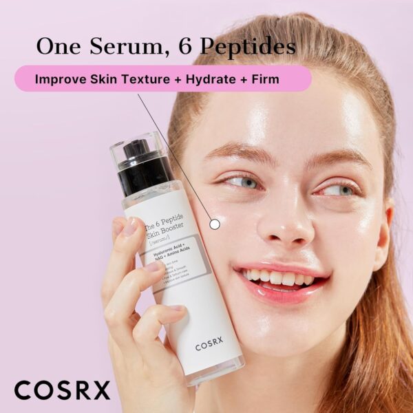 COSRX 6X Peptide Collagen Booster Toner Serum, Niacinamide &...