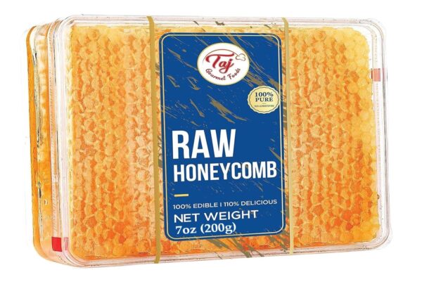 Taj Gourmet All Natural Raw Honeycomb 100% Honey Pure Turkis...