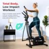 Sunny Health & Fitness Smart Upright Elliptical w/Pulse Sens...