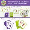 Exercise Cards for Kids - Kids Exercise Equipment for Indoor...