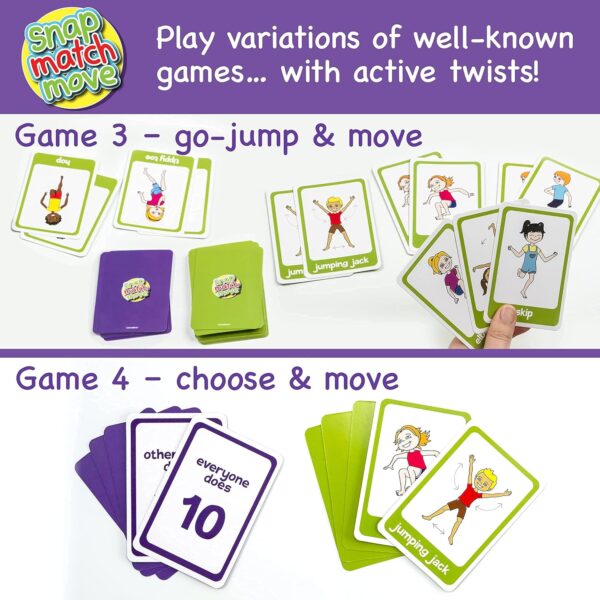 Exercise Cards for Kids - Kids Exercise Equipment for Indoor...