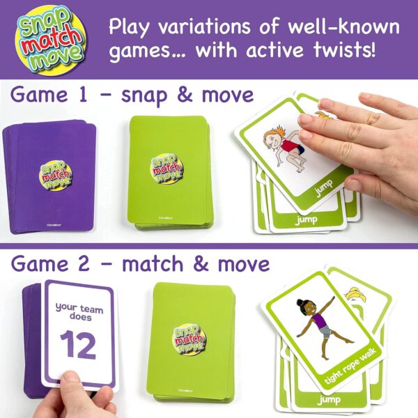 Exercise Cards for Kids - Kids Exercise Equipment for Indoor...