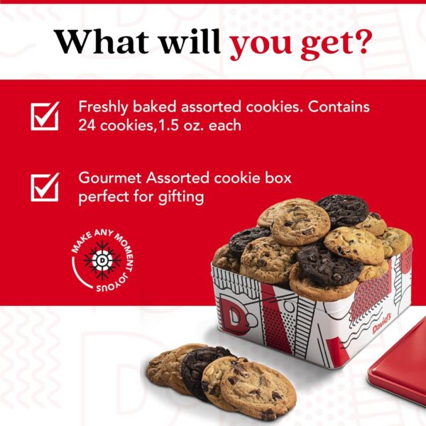 David's Cookies 2lbs Assorted Flavors Fresh Baked Cookies - ...