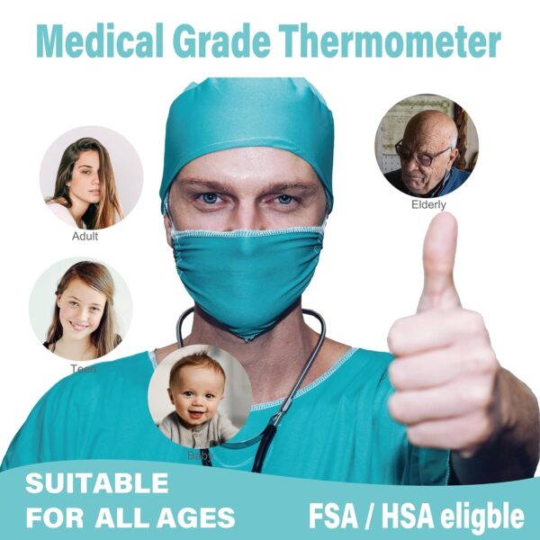 Amplim Non-Contact Forehead Thermometer for Kids and Adults ...