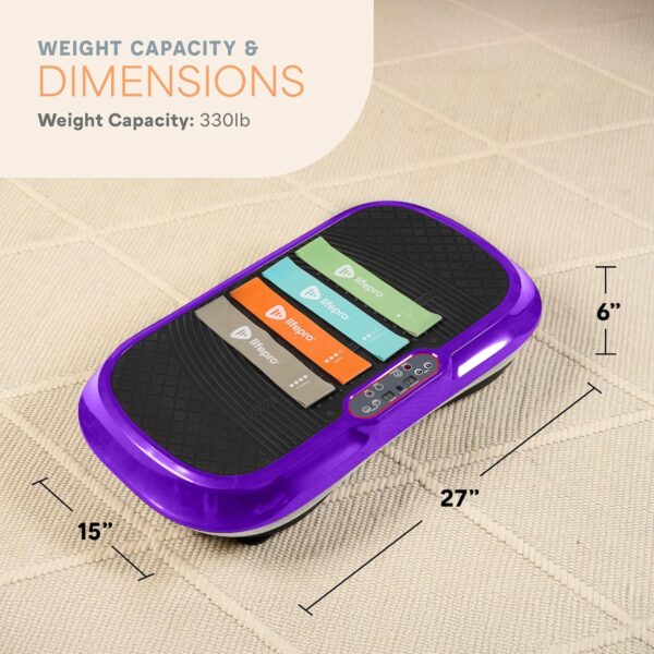 Lifepro Waver Vibration Plate Exercise Machine – High-Intens...