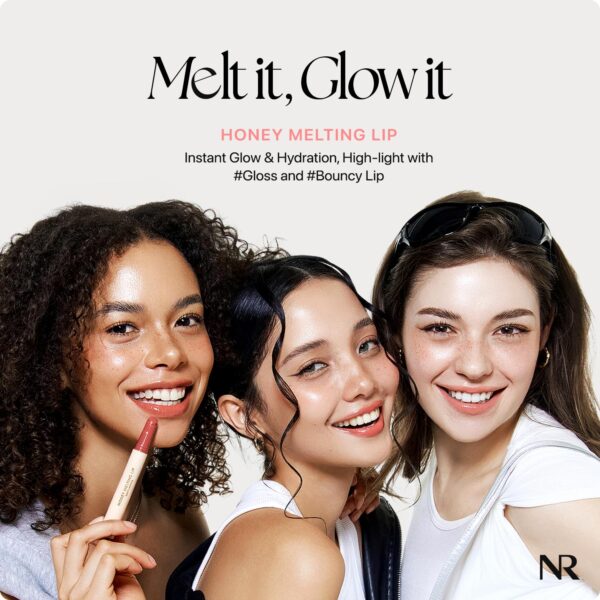 Nature Republic HONEY MELTING LIP (02 FIG) SOFT LIP STICK, H...