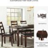 Signature Design by Ashley Coviar 6 Piece Dining Set, Includ...