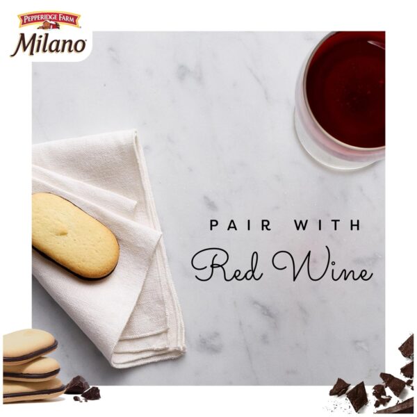 Pepperidge Farm Milano Milk Chocolate Cookies, 6 OZ Bag (15 ...