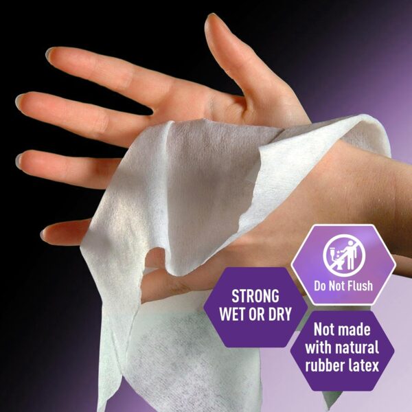 MED PRIDE Disposable Dry Wipes for Adults, Soft & Absorbent ...
