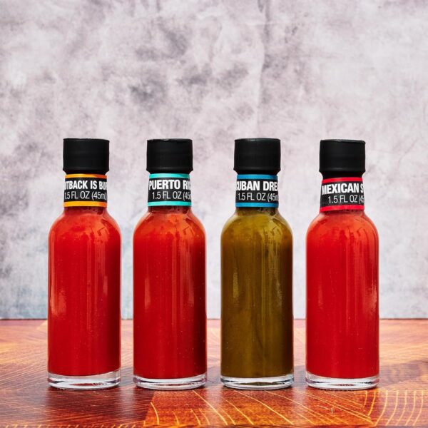 Thoughtfully Gourmet, Global Hot Sauce Gift Set, Internation...