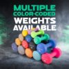 Yes4All Neoprene Coated Dumbbell Hand Weight Sets of 2 - Mul...