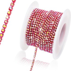 10 Yards 2 MM Rhinestone Chain Trim Crystal Rhinestone Close...