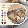 puredown® Chair Cushions for Dining Chairs, Tufted Memory Fo...