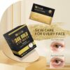 Under Eye Patches (30 Pairs), 24K Gold Under Eye Mask for Pu...