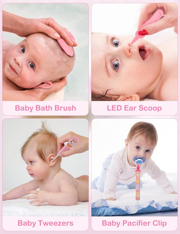 Baby Healthcare and Grooming Kit 15 in 1, Safe Baby Grooming...