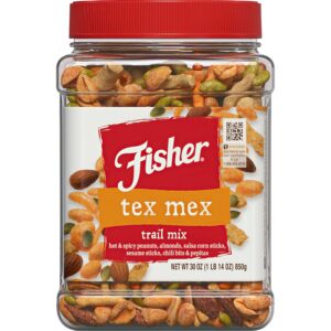 Fisher Snack Tex Mex Bulk Trail Mix, 30 oz (Pack of 1); Hot ...