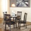 Signature Design by Ashley Hammis Round Dining Room Drop Lea...